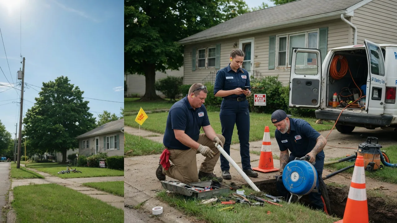 Sewer Line Repair in Sawyerville, IL near me